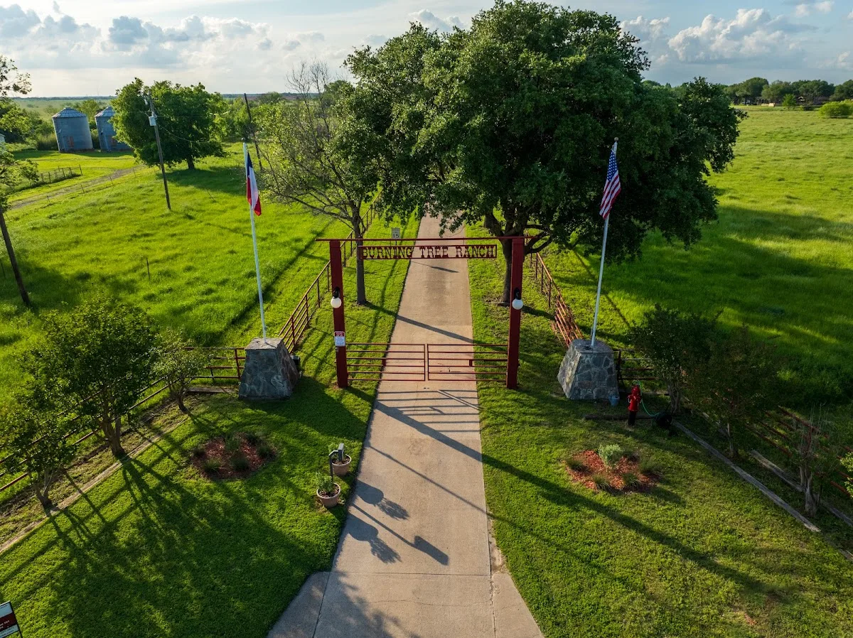 Exterior view of Houston treatment center — grass